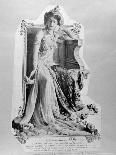Dress Designed by Madeleine Vionnet (1876-1975) (B/W Photo)-Reutlinger Studio-Framed Giclee Print