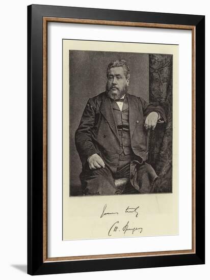 Rev C H Spurgeon-null-Framed Photographic Print