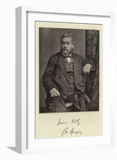 Rev C H Spurgeon-null-Framed Photographic Print