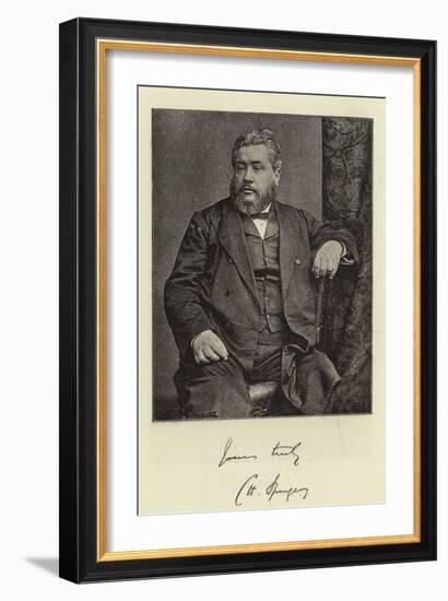 Rev C H Spurgeon-null-Framed Photographic Print