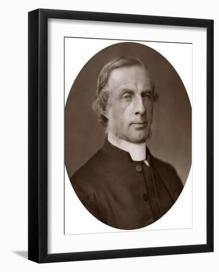 Rev Edward Hayes Plumptre, DD, Dean of Wells, 1883-Lock & Whitfield-Framed Photographic Print