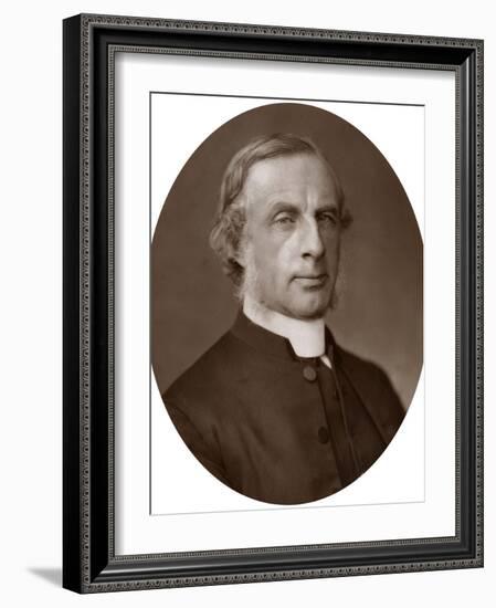 Rev Edward Hayes Plumptre, DD, Dean of Wells, 1883-Lock & Whitfield-Framed Photographic Print
