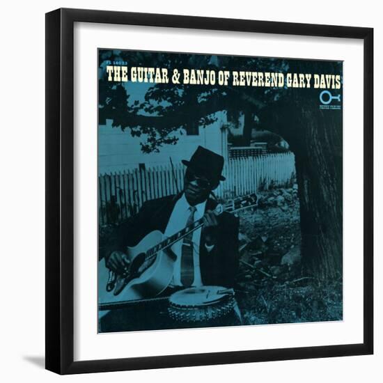 Rev. Gary Davis - The Guitar and Banjo of Reverend Gary Davis-null-Framed Art Print