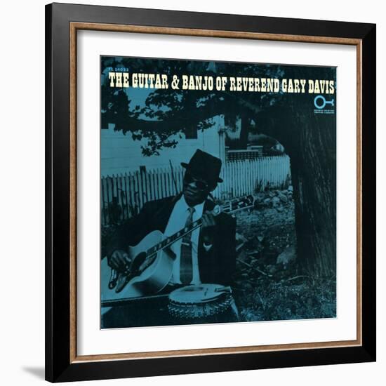 Rev. Gary Davis - The Guitar and Banjo of Reverend Gary Davis-null-Framed Art Print