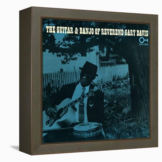 Rev. Gary Davis - The Guitar and Banjo of Reverend Gary Davis-null-Framed Stretched Canvas