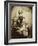 Rev. James Langton Clark and Son Charles (Robin), 1864-Lewis Carroll-Framed Photographic Print