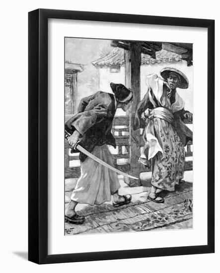 Revenge of the 47 Ronin. Samurai Tale & Code of Honor-Chris Hellier-Framed Photographic Print