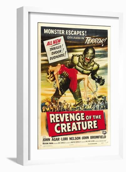 Revenge of the Creature, 1955, Directed by Jack Arnold-null-Framed Giclee Print