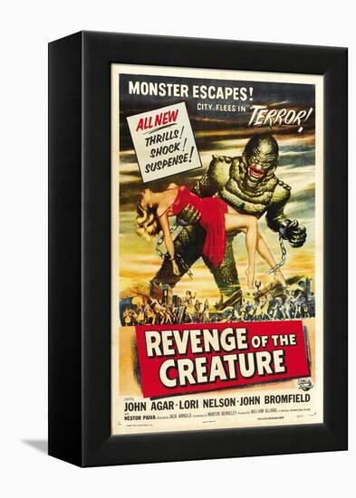 Revenge of the Creature, 1955, Directed by Jack Arnold-null-Framed Premier Image Canvas