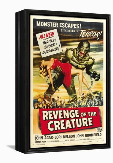 Revenge of the Creature, 1955, Directed by Jack Arnold-null-Framed Premier Image Canvas
