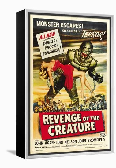 Revenge of the Creature, 1955, Directed by Jack Arnold-null-Framed Premier Image Canvas