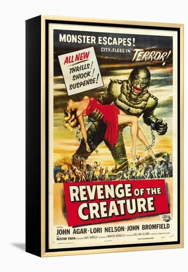 Revenge of the Creature, 1955, Directed by Jack Arnold-null-Framed Premier Image Canvas