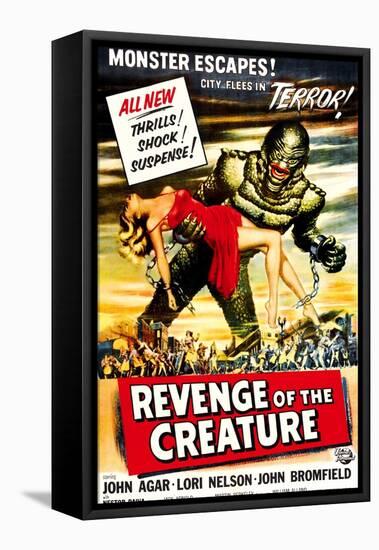 Revenge of the Creature, 1955-null-Framed Stretched Canvas