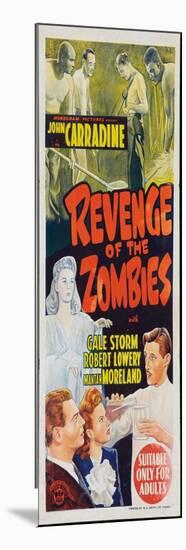 Revenge of the Zombies-null-Mounted Art Print
