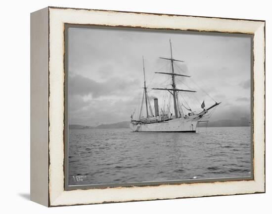 Revenue Cutter Rush, 1901-Asahel Curtis-Framed Premier Image Canvas