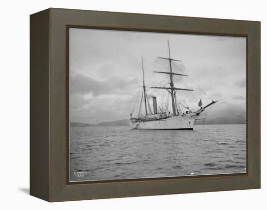 Revenue Cutter Rush, 1901-Asahel Curtis-Framed Premier Image Canvas