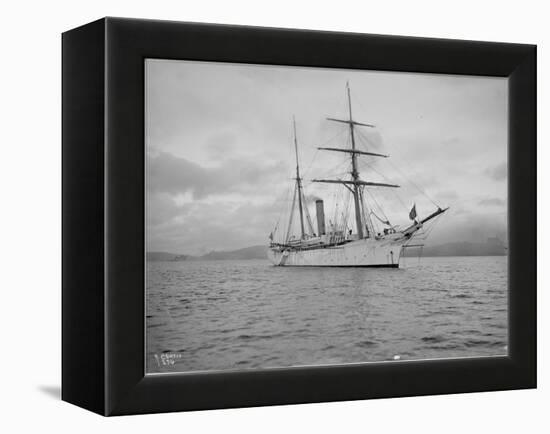 Revenue Cutter Rush, 1901-Asahel Curtis-Framed Premier Image Canvas