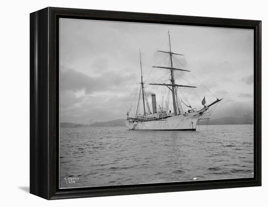 Revenue Cutter Rush, 1901-Asahel Curtis-Framed Premier Image Canvas