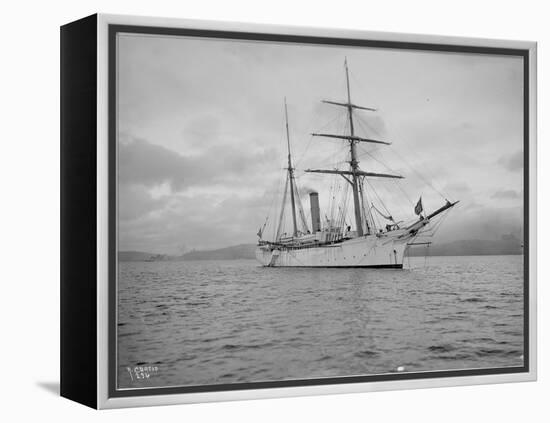 Revenue Cutter Rush, 1901-Asahel Curtis-Framed Premier Image Canvas