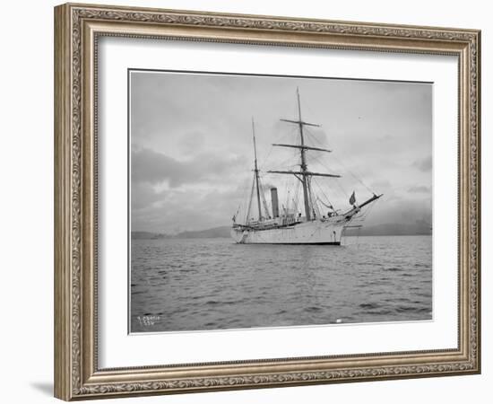 Revenue Cutter Rush, 1901-Asahel Curtis-Framed Giclee Print