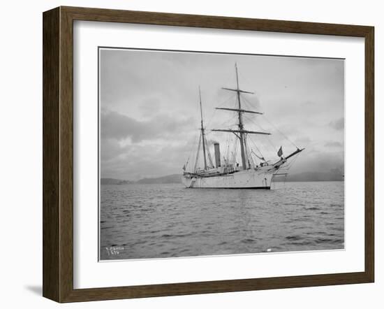 Revenue Cutter Rush, 1901-Asahel Curtis-Framed Giclee Print