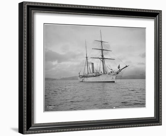 Revenue Cutter Rush, 1901-Asahel Curtis-Framed Giclee Print