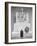 Reverend Daniel Wahl Praying at Lincoln Memorial-Paul Schutzer-Framed Photographic Print