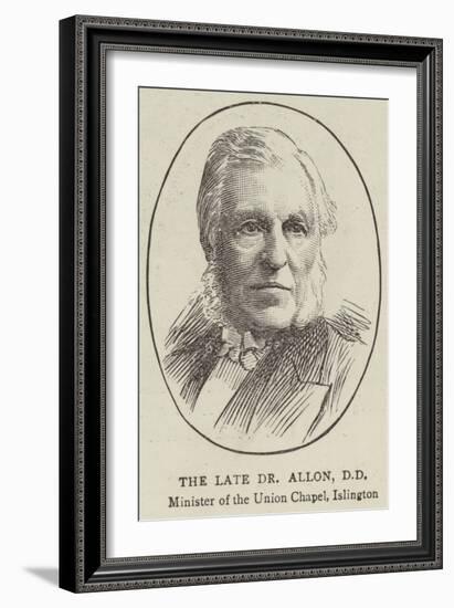 Reverend Henry Allon-null-Framed Giclee Print