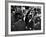Reverend Martin Luther King Jr. with Freedom Riders Boarding Bus for Jackson-Paul Schutzer-Framed Premium Photographic Print