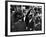 Reverend Martin Luther King Jr. with Freedom Riders Boarding Bus for Jackson-Paul Schutzer-Framed Premium Photographic Print