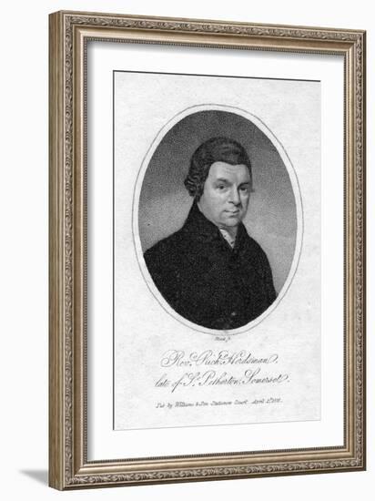 Reverend Richard Herdsman, 1816-Blood-Framed Giclee Print