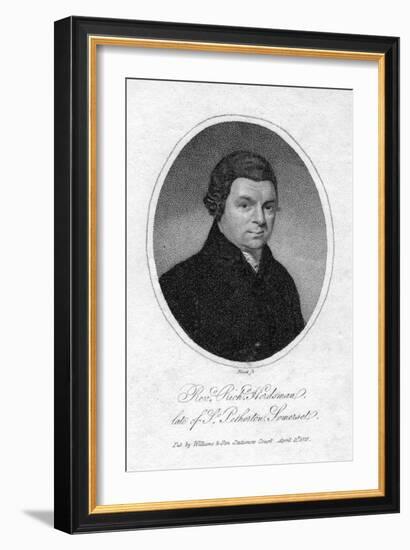 Reverend Richard Herdsman, 1816-Blood-Framed Giclee Print