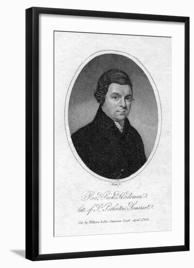 Reverend Richard Herdsman, 1816-Blood-Framed Giclee Print