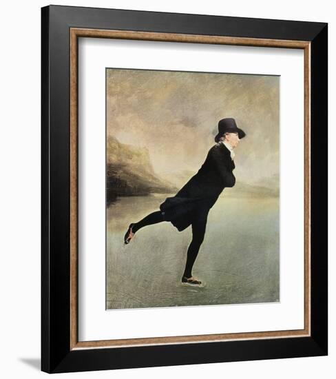 Reverend Walker Skating-Sir Henry Raeburn-Framed Art Print