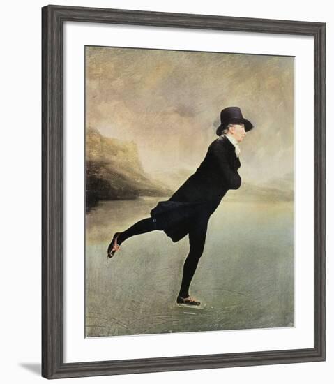 Reverend Walker Skating-Sir Henry Raeburn-Framed Art Print