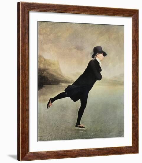 Reverend Walker Skating-Sir Henry Raeburn-Framed Art Print