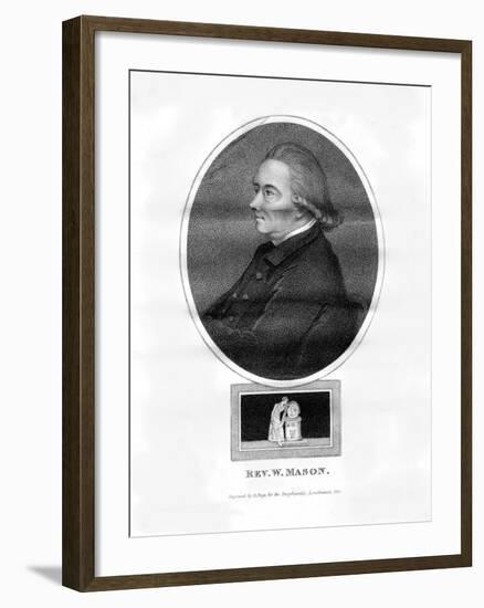 Reverend William Mason, English Poet, Editor and Gardener-R Page-Framed Giclee Print