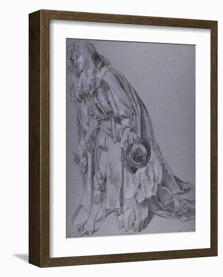 Reverent Figure-Sir Peter Lely-Framed Giclee Print