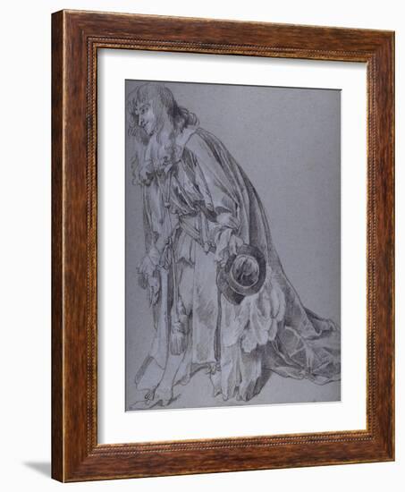 Reverent Figure-Sir Peter Lely-Framed Giclee Print