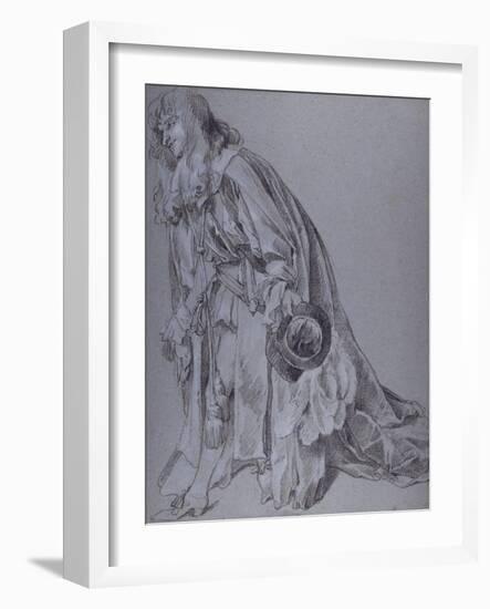 Reverent Figure-Sir Peter Lely-Framed Giclee Print