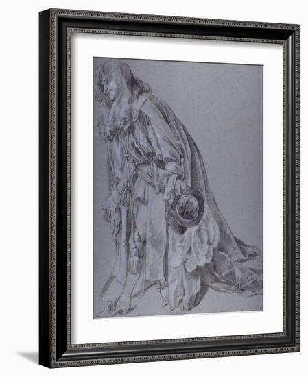 Reverent Figure-Sir Peter Lely-Framed Giclee Print