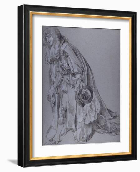 Reverent Figure-Sir Peter Lely-Framed Giclee Print