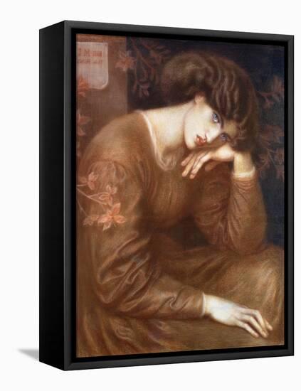 Reverie, 1868-Dante Gabriel Rossetti-Framed Premier Image Canvas