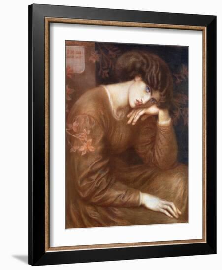 Reverie, 1868-Dante Gabriel Rossetti-Framed Giclee Print