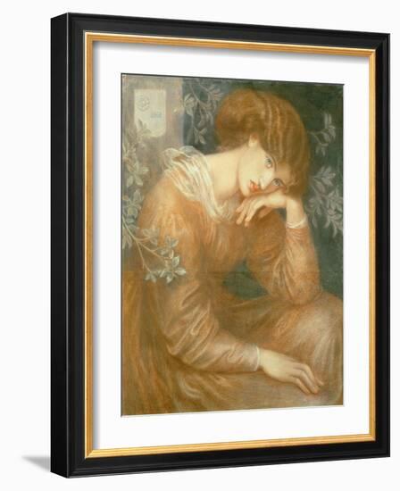 Reverie, 1868-Dante Gabriel Rossetti-Framed Giclee Print