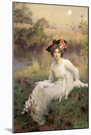 Reverie, 1899-Marcus Stone-Mounted Giclee Print