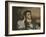 Rêverie (Portrait of Gabrielle Borreau), 1862-Gustave Courbet-Framed Giclee Print