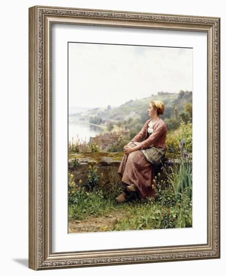 Reverie-Daniel Ridgway Knight-Framed Giclee Print