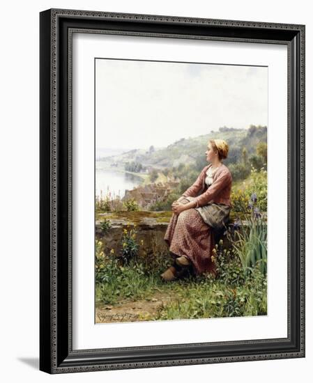 Reverie-Daniel Ridgway Knight-Framed Giclee Print