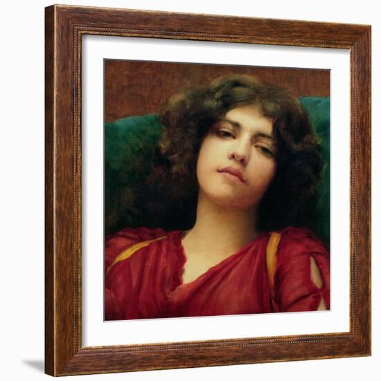 Reverie-John William Godward-Framed Giclee Print